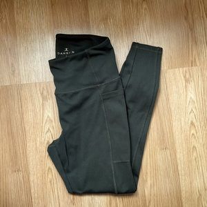 Danskin Cargo Leggings in Olive